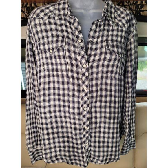 Lucky Brand Long Sleeve Womens Shirt SZ XL - Picture 1 of 7